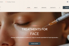 Cosmetic Skin Clinic Website Using WordPress / WooCommerce
